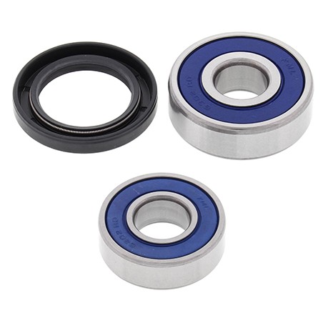 ALL BALLS ŁOŻYSKA KOŁA PRZEDNIEGO Z USZCZELNIACZAMI HONDA CG 125`95-98, CB 125S`76-85
